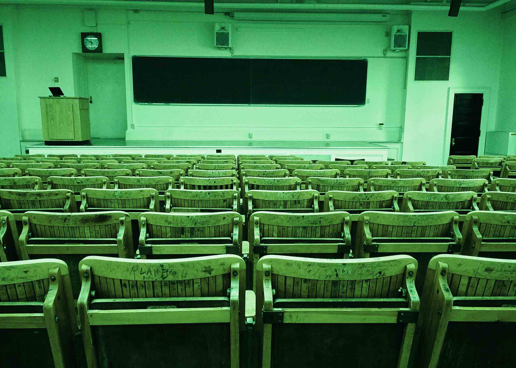 Picture of classroom.